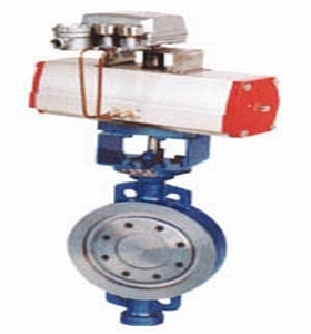 气动法兰单偏心蝶阀_阀门栏目