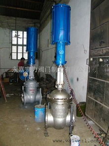 手动气动闸阀图片 高清大图 谷瀑环保