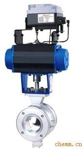 气动调节阀 气动阀门 调节阀门 气动固定式球阀