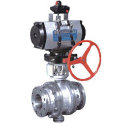 气动固定(金属密封)球阀/_阀门栏目