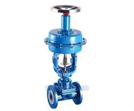 bf46 衬氟气动薄膜隔膜调节阀