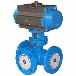 进口气动三通衬氟球阀 性能优势与应用领域全解析