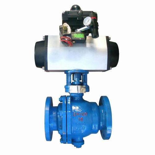 q641f气动法兰球阀 ,上海杰一阀门生产有限责任公司